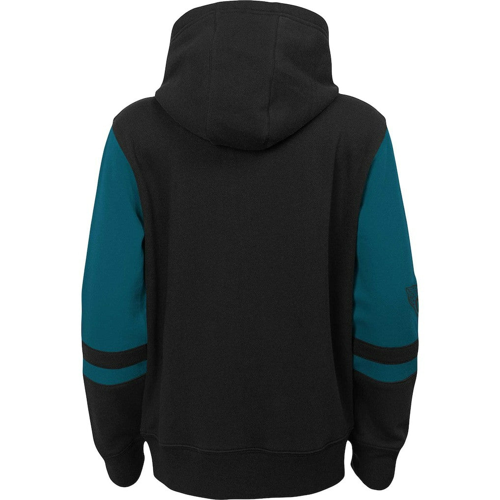 Preschool Stadium Color Block Full-Zip Hoodie - Jacksonville Jaguars