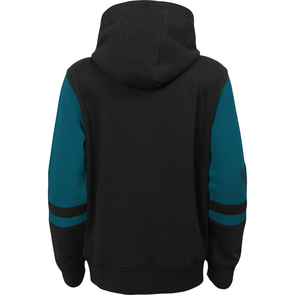 Preschool Stadium Color Block Full-Zip Hoodie - Jacksonville Jaguars