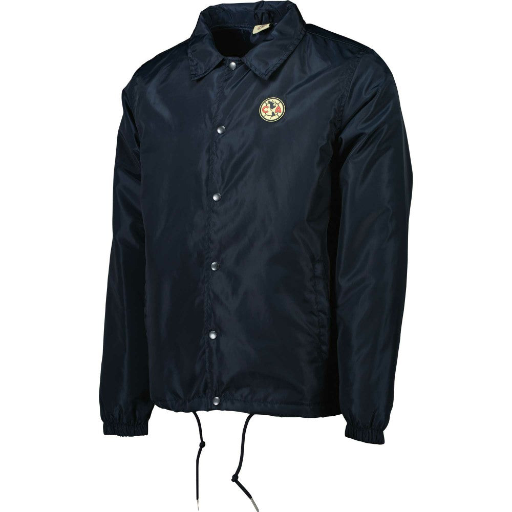 Club America Coaches Full-Snap Jacket -  Navy