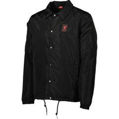 Liverpool Coaches Full-Snap Jacket -  Black