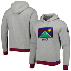 Barcelona Lifestyle Pullover Hoodie -  Heather Gray