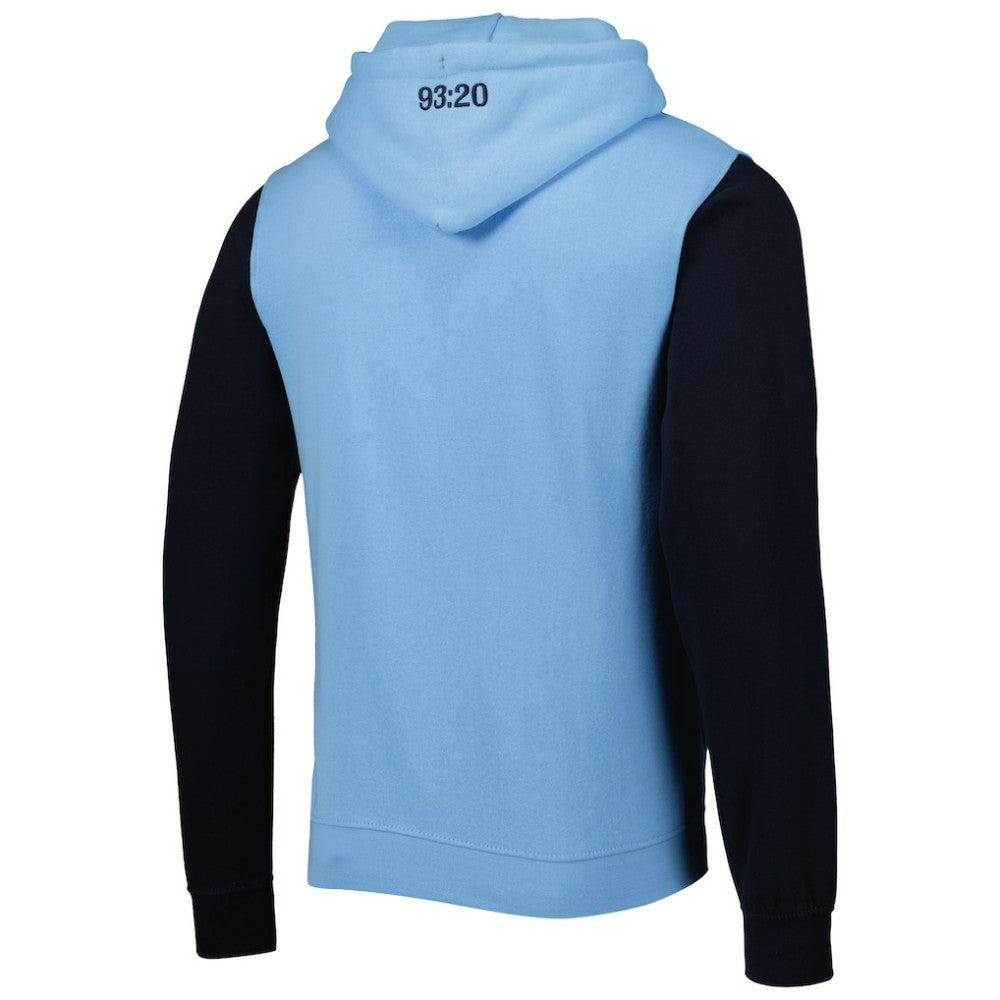 Manchester City Lifestyle Pullover Hoodie -  Sky Blue/Navy