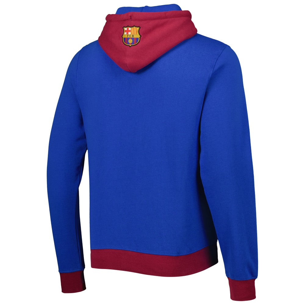 Barcelona Outdoor Pullover Hoodie -  Blue