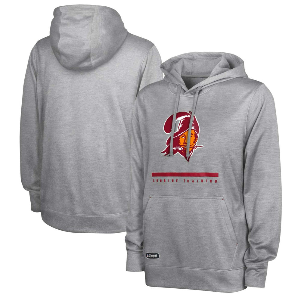 Grid Drill Streak Fleece Pullover Hoodie - Tampa Bay Buccaneers