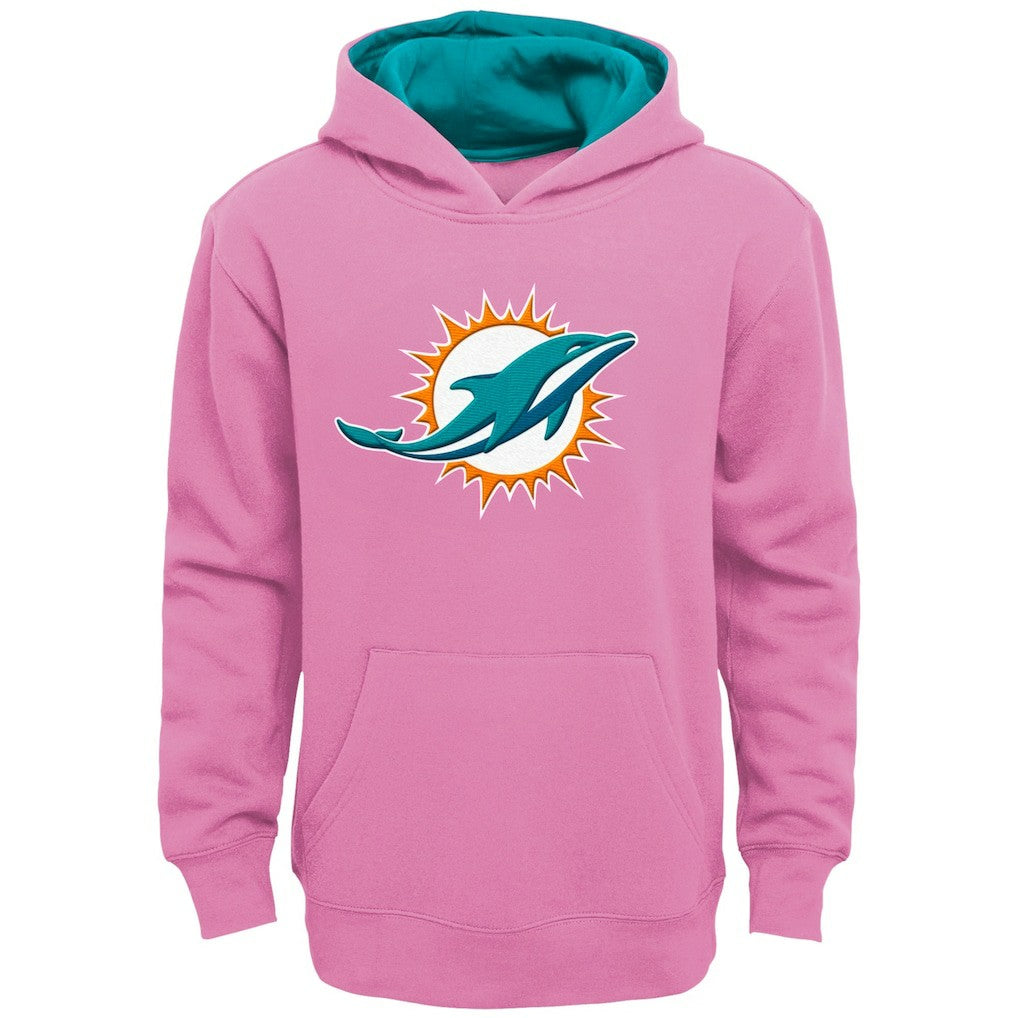 Girls Youth Prime Pullover Hoodie - Miami Dolphins
