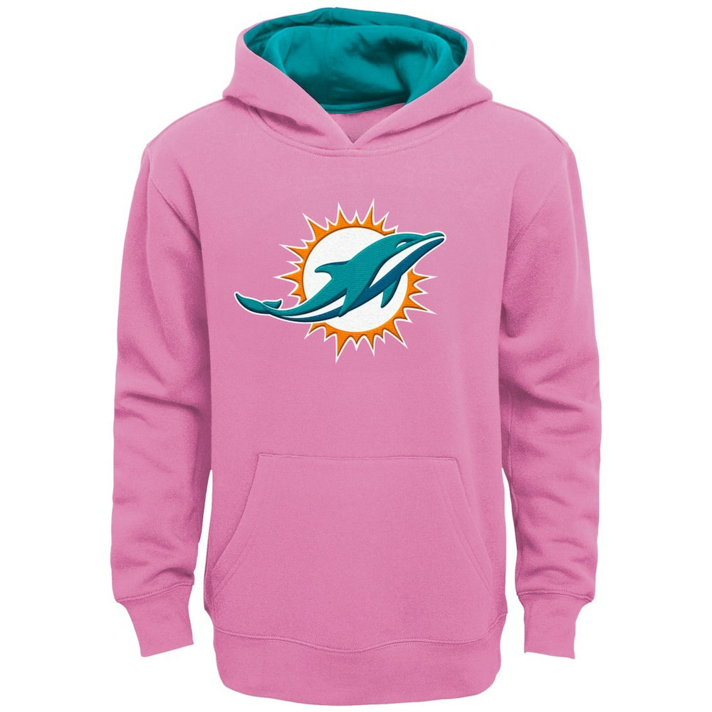 Girls Youth Prime Pullover Hoodie - Miami Dolphins