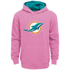 Girls Youth Prime Pullover Hoodie - Miami Dolphins