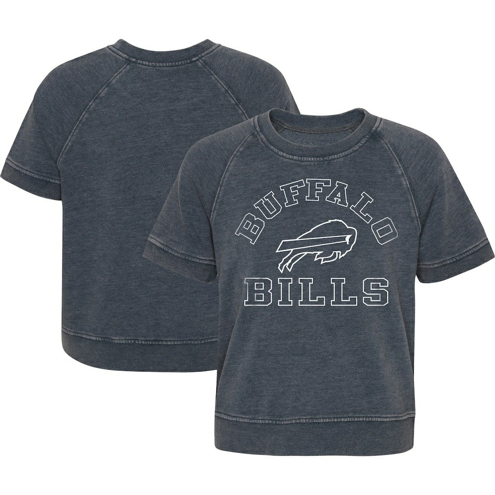 Girls Juniors Cheer Squad Raglan T-Shirt - Buffalo Bills