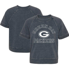 Girls Juniors Cheer Squad Raglan T-Shirt - Green Bay Packers