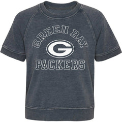 Girls Juniors Cheer Squad Raglan T-Shirt - Green Bay Packers