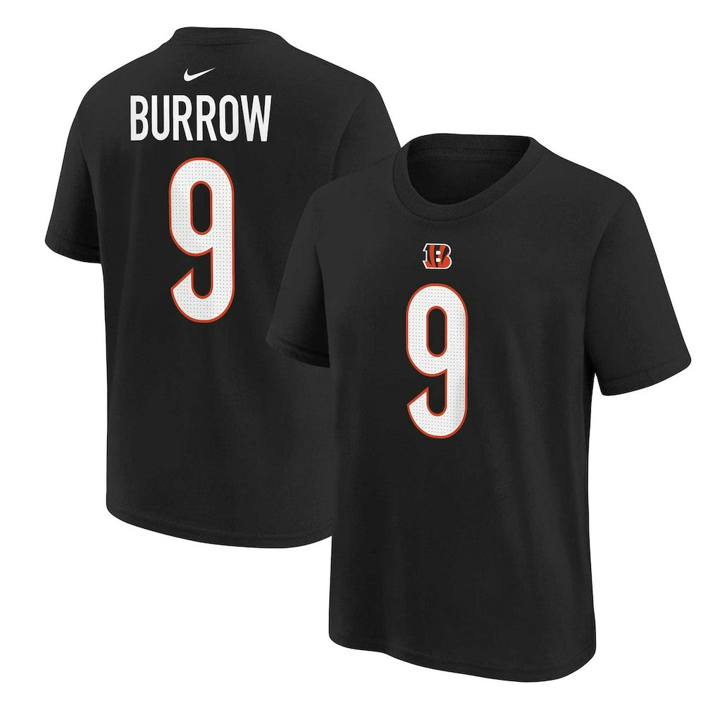Joe Burrow  Youth Player Name & Number T-Shirt - Cincinnati Bengals