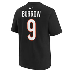 Joe Burrow  Youth Player Name & Number T-Shirt - Cincinnati Bengals