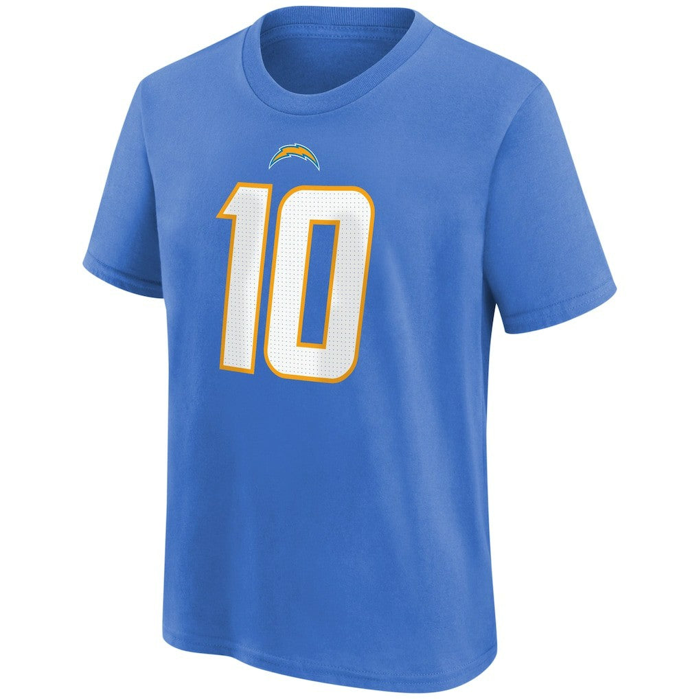 Justin Herbert  Youth Player Name & Number T-Shirt - Los Angeles Chargers