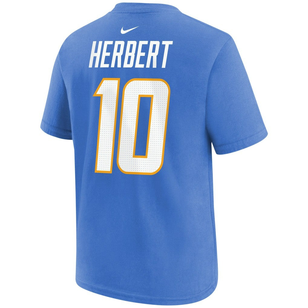 Justin Herbert  Youth Player Name & Number T-Shirt - Los Angeles Chargers