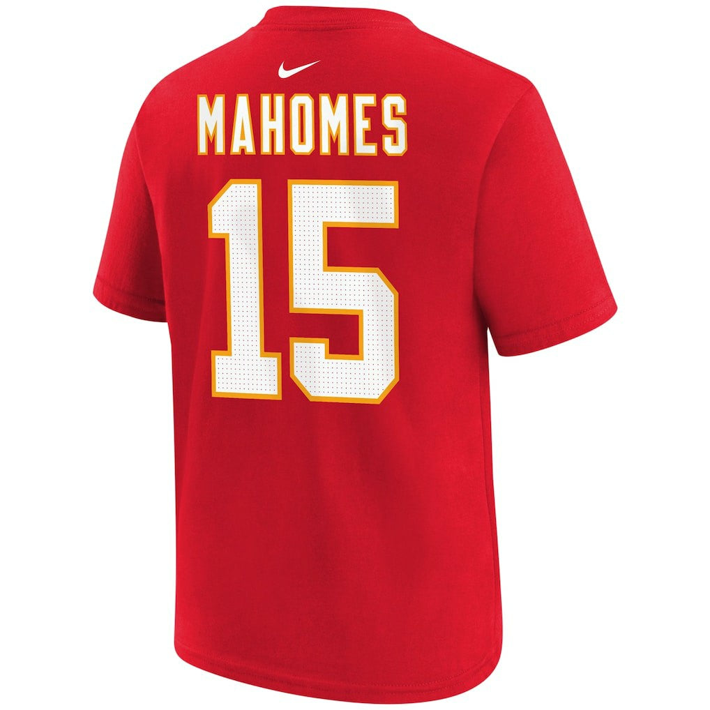 Patrick Mahomes  Youth Player Name & Number T-Shirt - Kansas City Chiefs