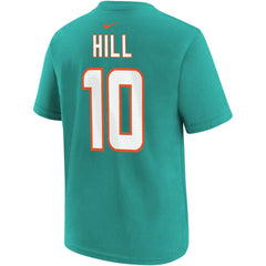 Tyreek Hill  Youth Player Name & Number T-Shirt - Miami Dolphins