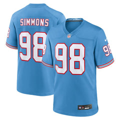 Jeffery Simmons  Youth Game Jersey - Tennessee Titans