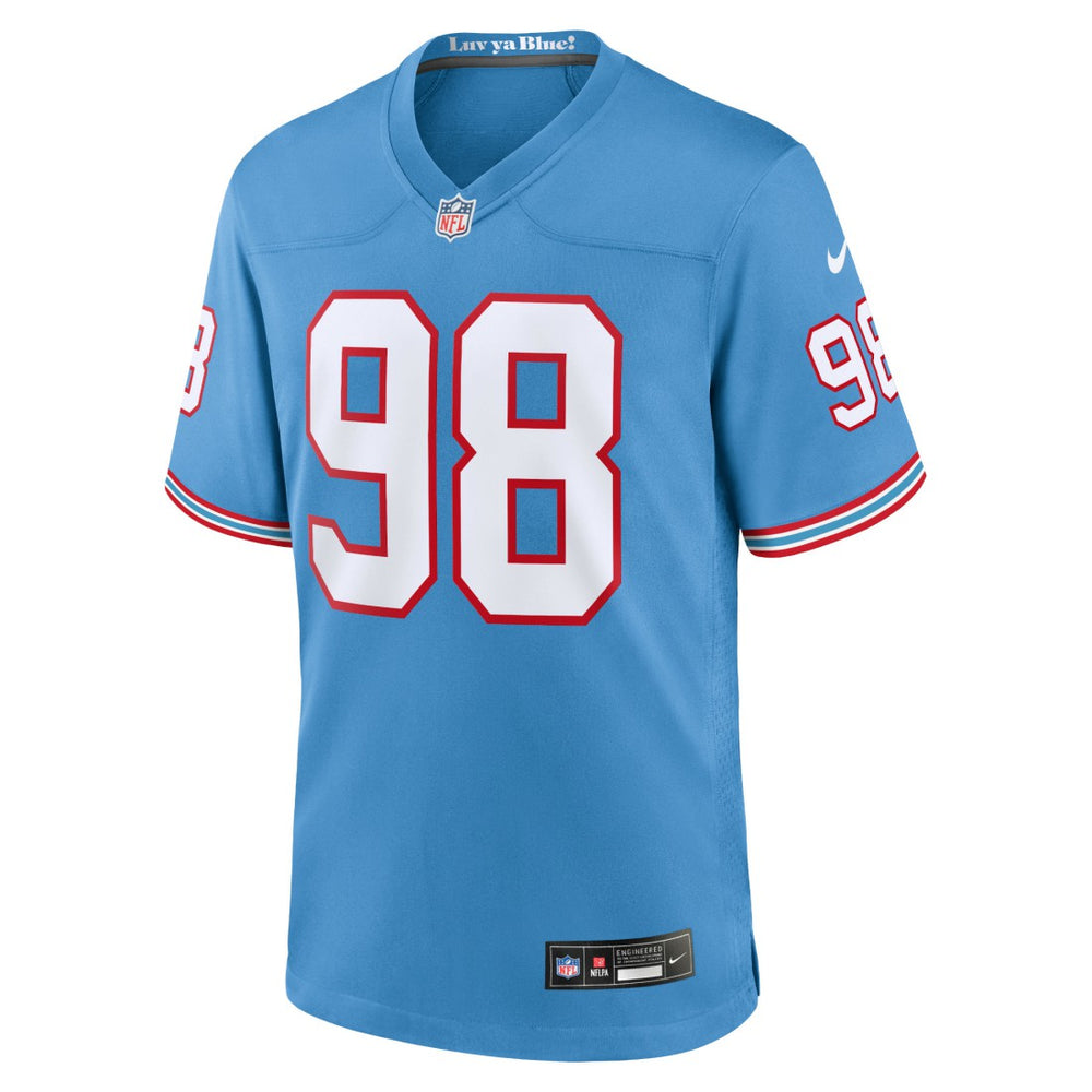 Jeffery Simmons  Youth Game Jersey - Tennessee Titans