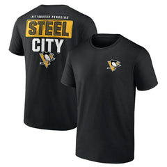 NHL Black Pittsburgh Penguins Territorial T-Shirt