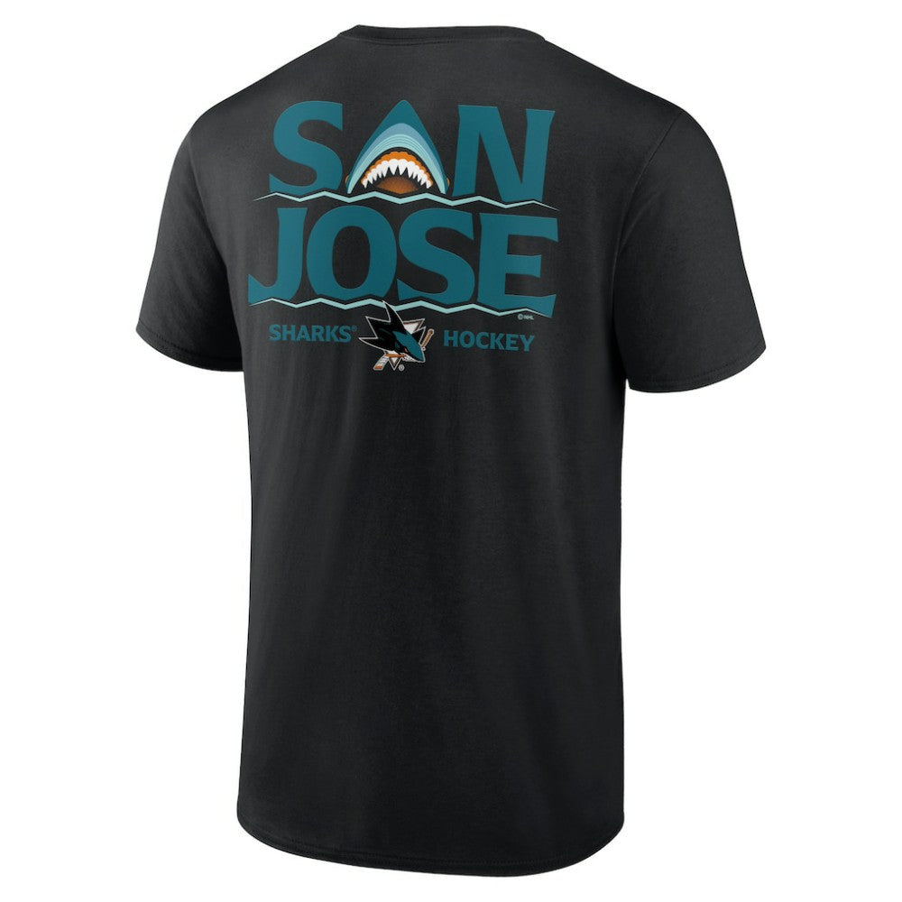 NHL Black San Jose Sharks Territorial T-Shirt