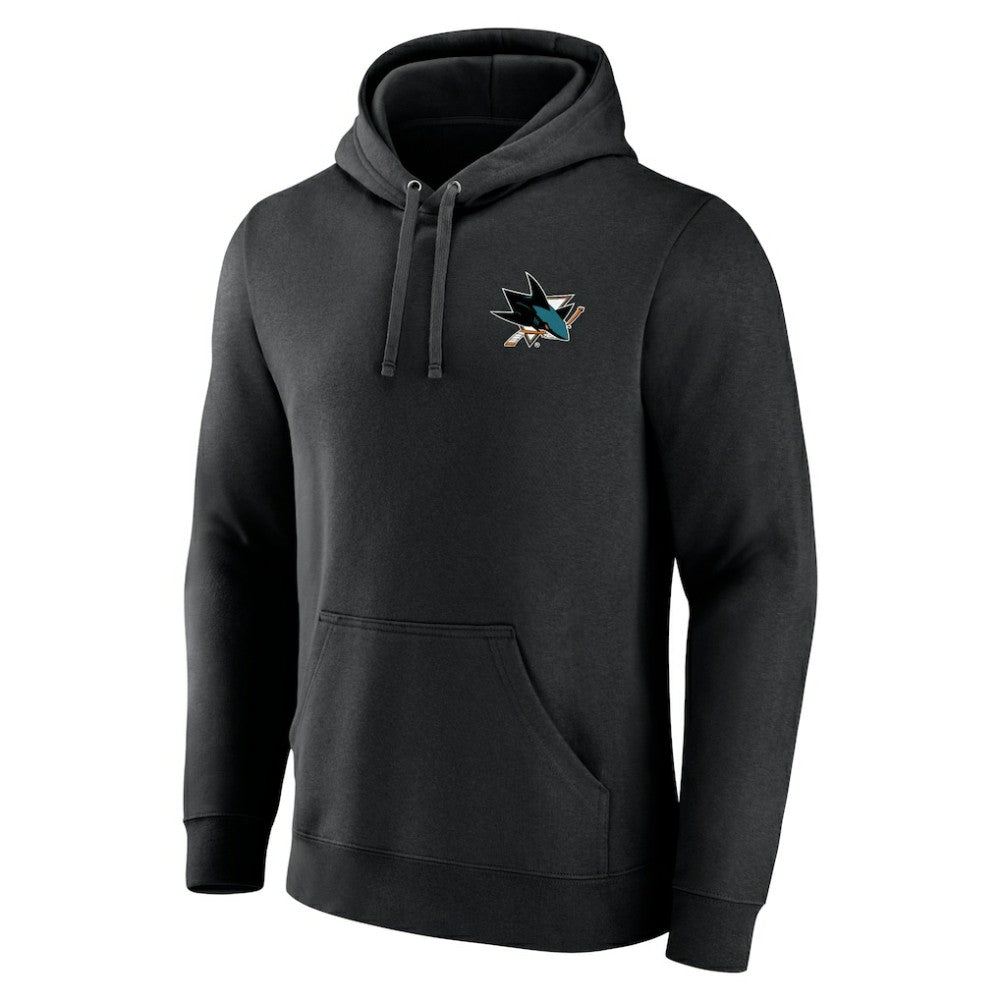NHL Black San Jose Sharks Territorial Pullover Hoodie