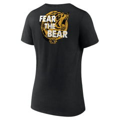 NHL Black Boston Bruins Women's Territorial V-Neck T-Shirt