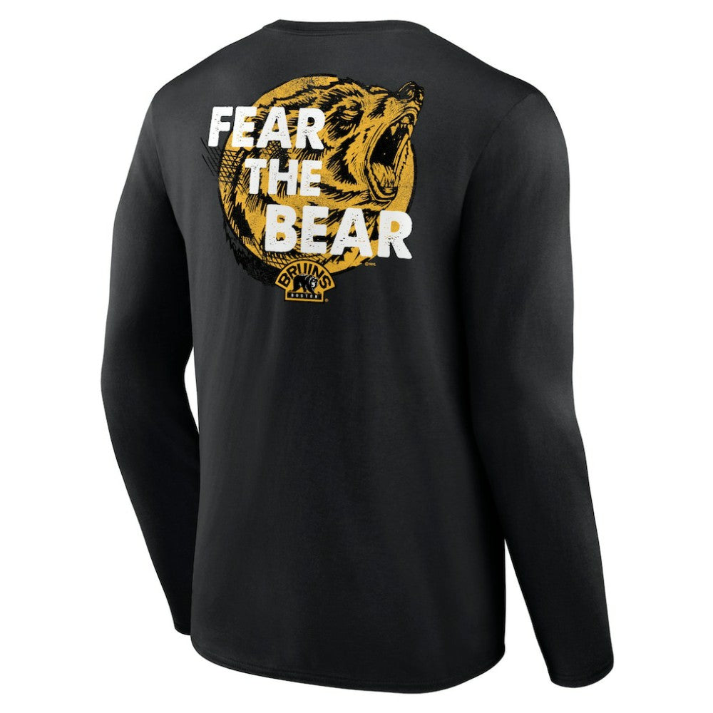 NHL Black Boston Bruins Territorial Long Sleeve T-Shirt