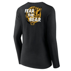 NHL Black Boston Bruins Women's Territorial Long Sleeve V-Neck T-Shirt