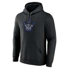 NHL Black Toronto Maple Leafs Alternate Logo Pullover Hoodie