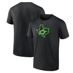 NHL Black Dallas Stars Alternate Logo T-Shirt