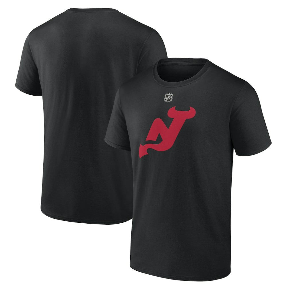 NHL Black New Jersey Devils Alternate Logo T-Shirt