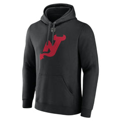 NHL Black New Jersey Devils Alternate Logo Pullover Hoodie