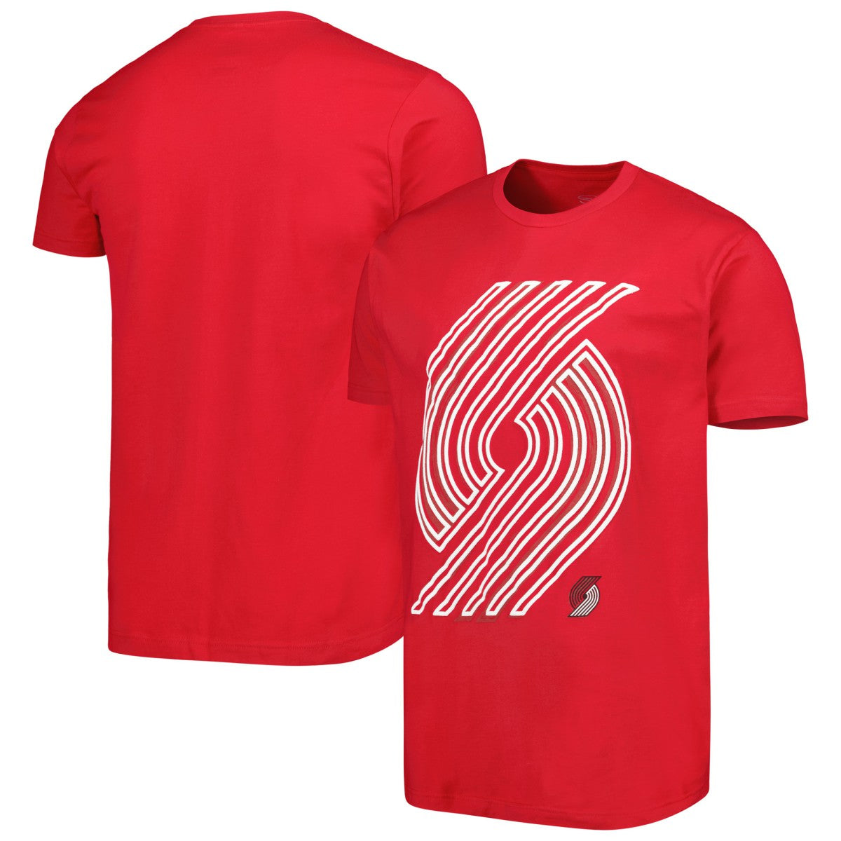 NBA Portland Trail Blazers Stadium Essentials Unisex Element Logo Pop T-Shirt