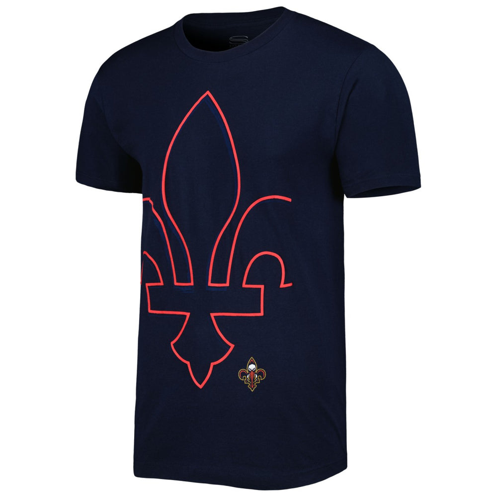 NBA New Orleans Pelicans Stadium Essentials Unisex Element Logo Pop T-Shirt