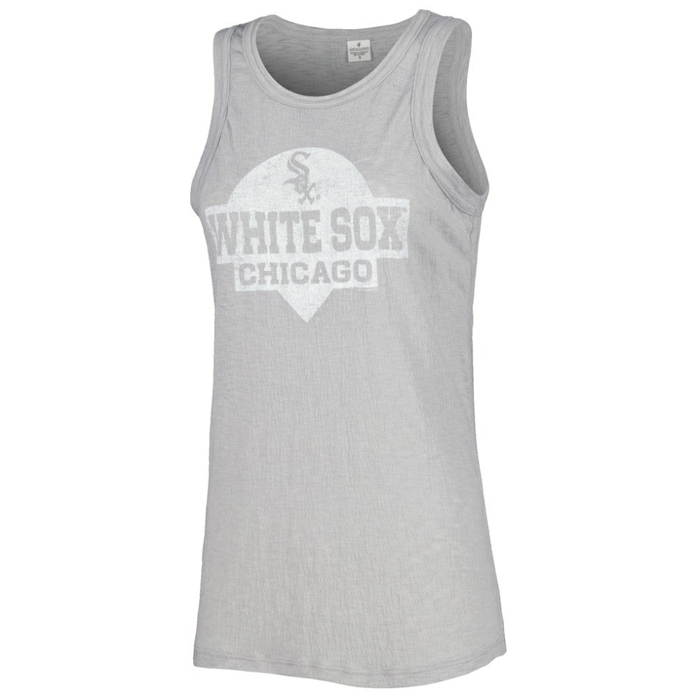 MLB Chicago White Sox Soft as a Grape Women's Tri-Blend Tank Top