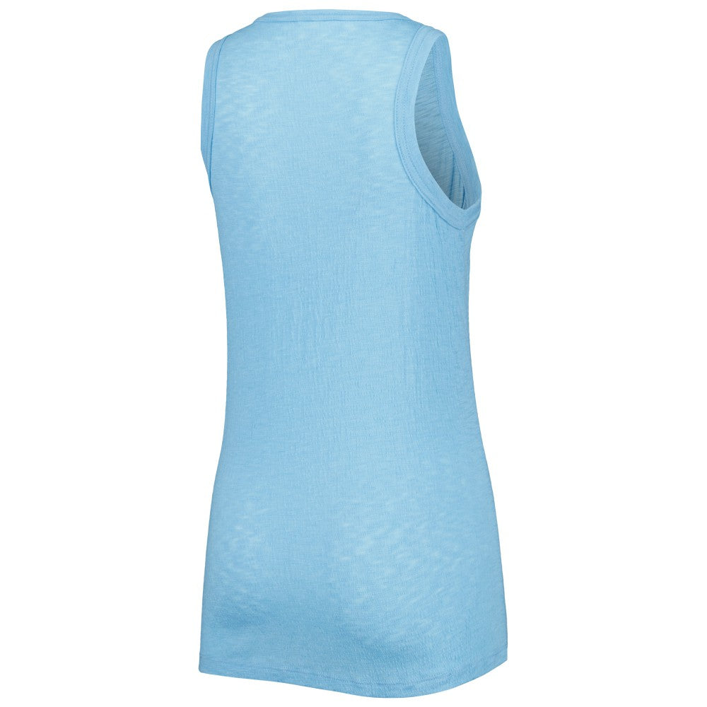 MLB Kansas City Royals Soft as a Grape Women's Tri-Blend Tank Top