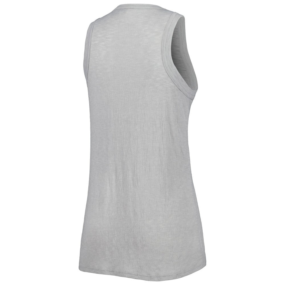 MLB Miami Marlins Soft as a Grape Women's Tri-Blend Tank Top