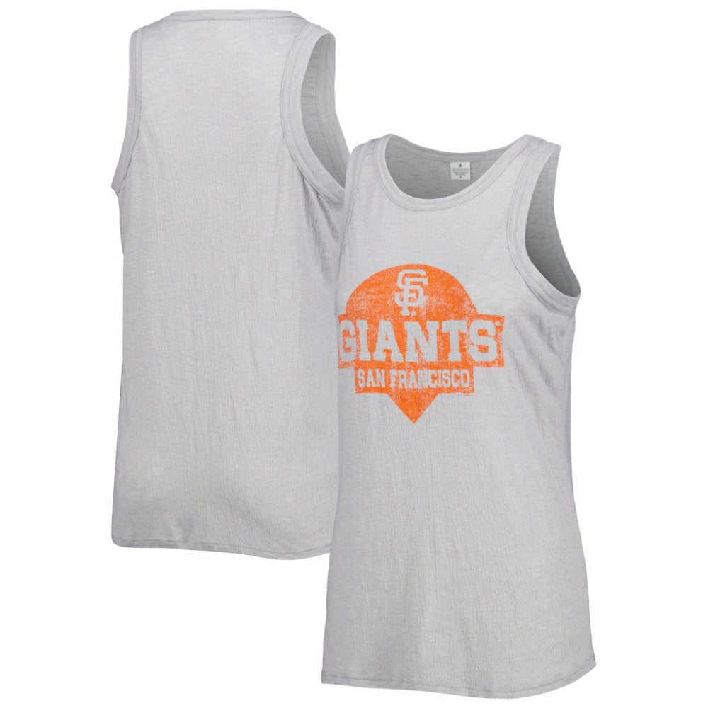 MLB San Francisco Giants Soft as a Grape Women's Tri-Blend Tank Top