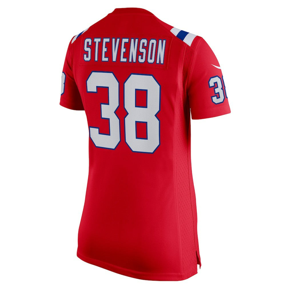 Rhamondre Stevenson  Women's Team Game Jersey - New England Patriots