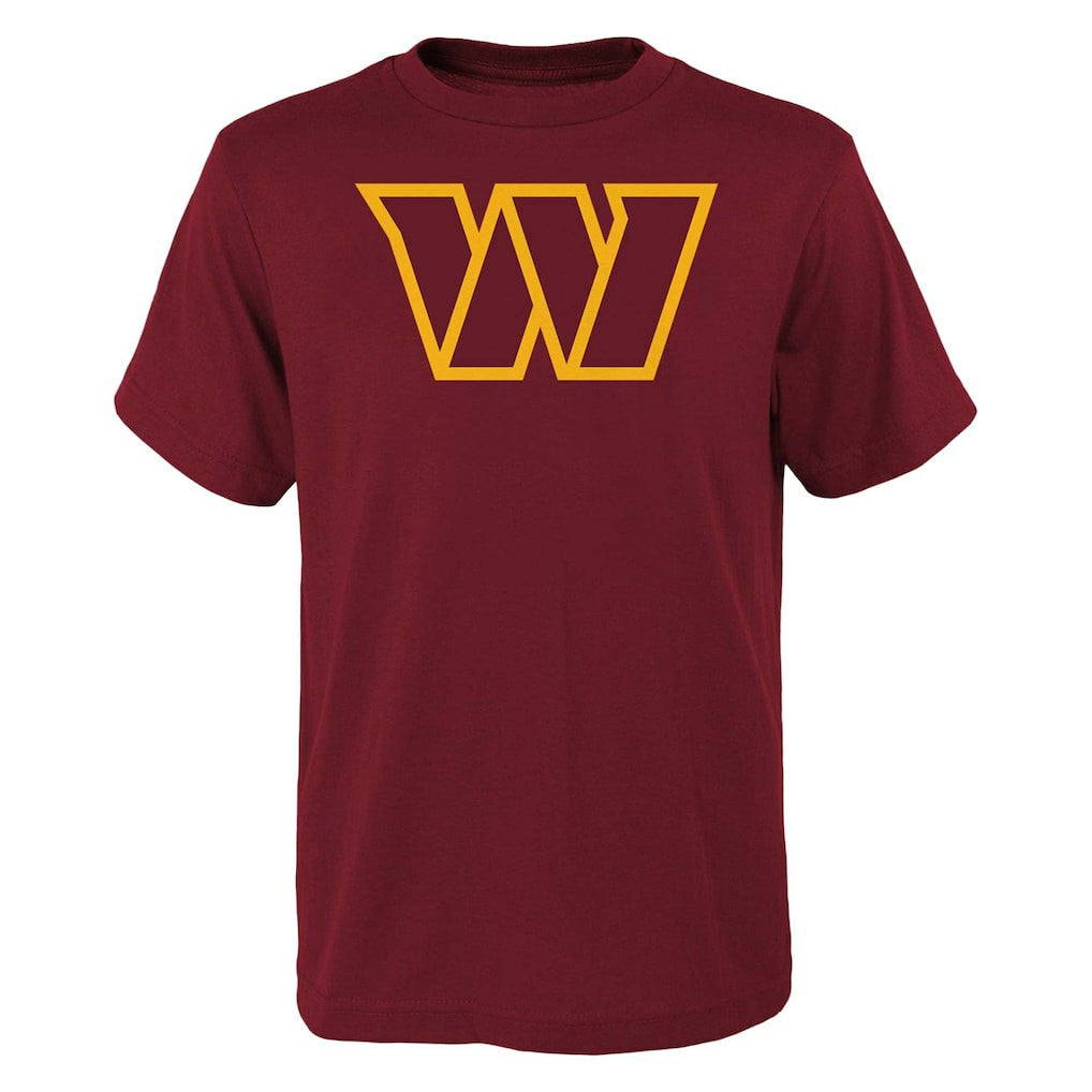 Outerstuff Youth Primary Logo T-Shirt - Washington Commanders