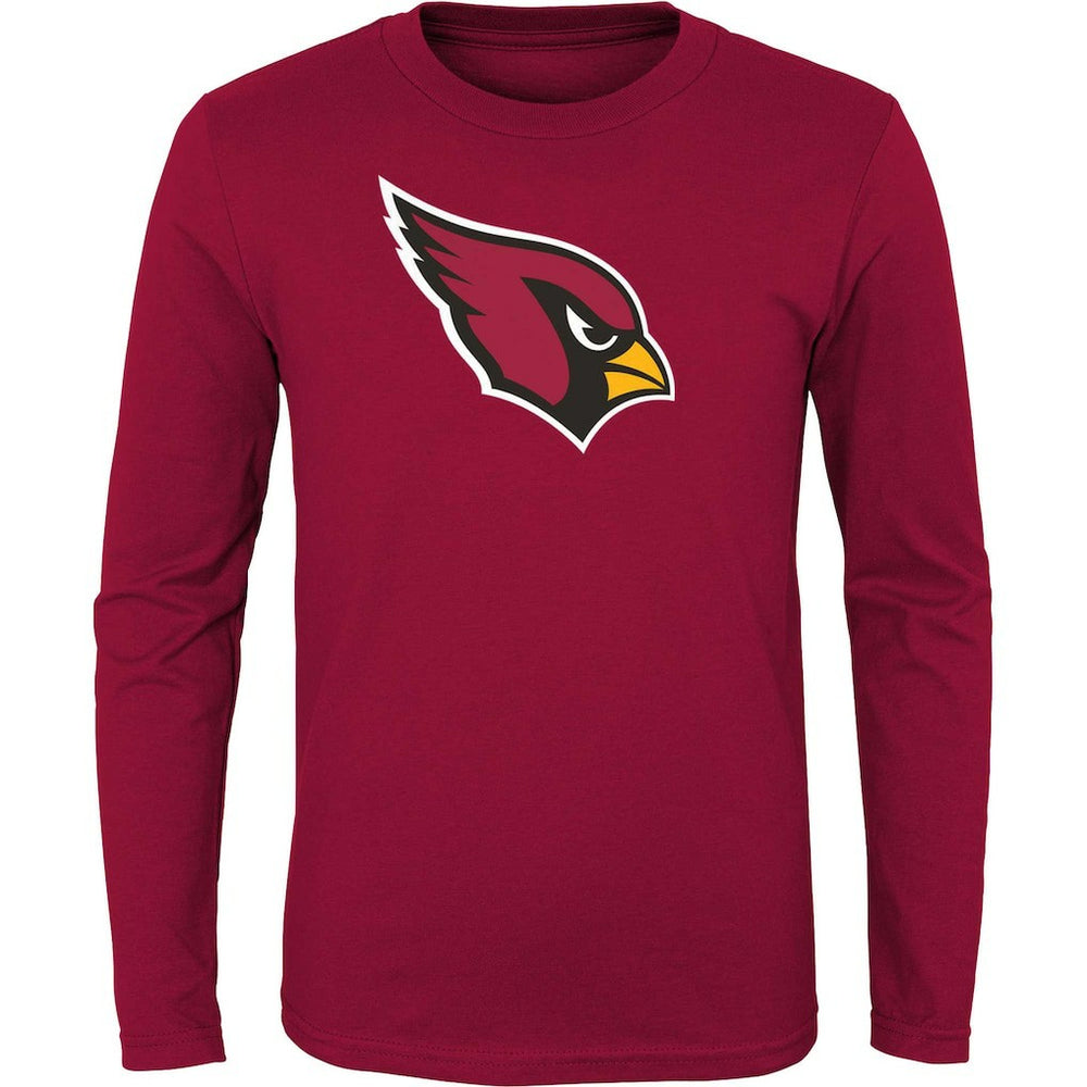 Youth Primary Logo Long Sleeve T-Shirt - Arizona Cardinals