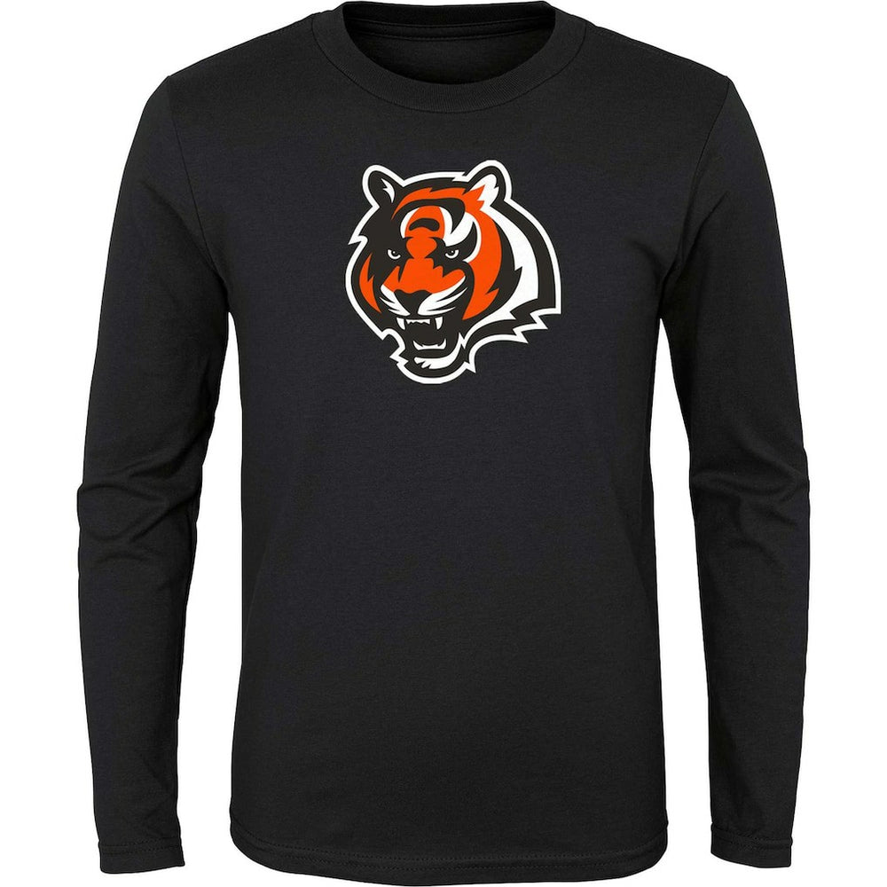 Youth Primary Logo Long Sleeve T-Shirt - Cincinnati Bengals