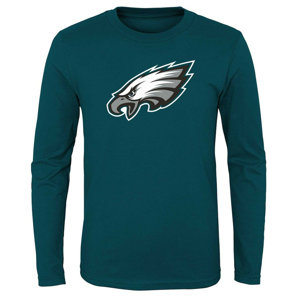 Youth Primary Logo Long Sleeve T-Shirt - Philadelphia Eagles