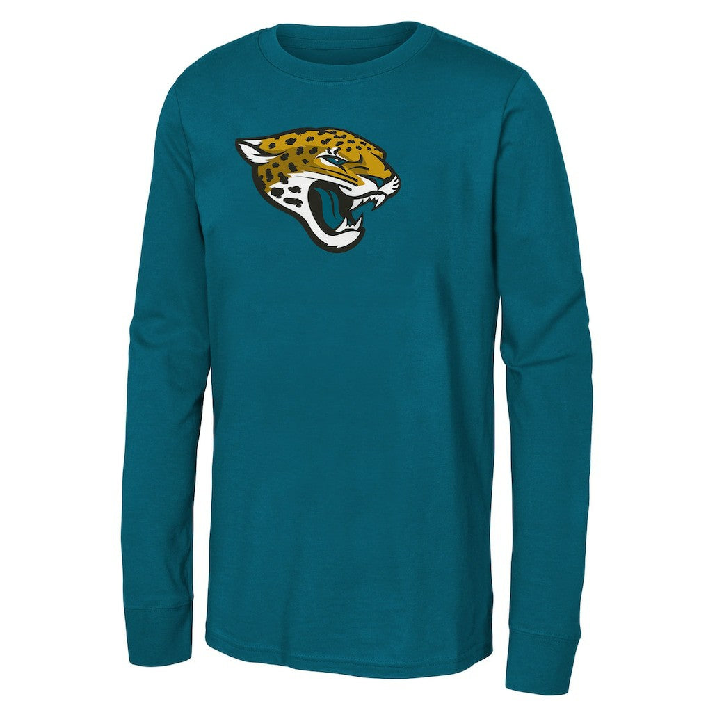 Youth Primary Logo Long Sleeve T-Shirt - Jacksonville Jaguars