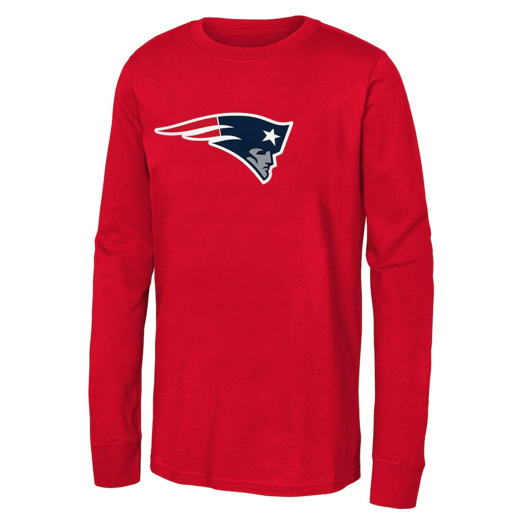 Youth Primary Logo Long Sleeve T-Shirt - New England Patriots