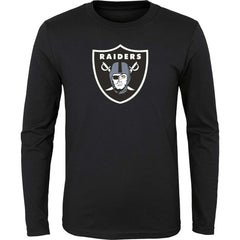 Youth Primary Logo Long Sleeve T-Shirt - Las Vegas Raiders