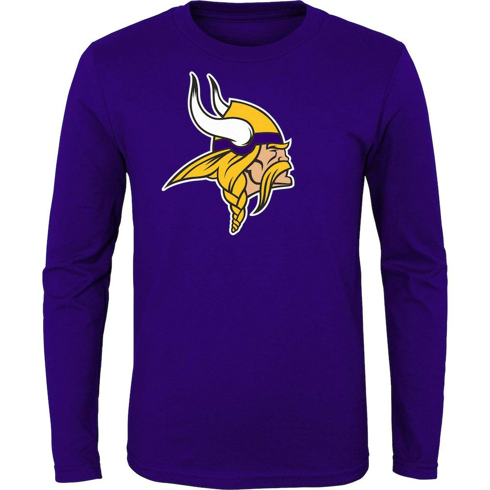 Youth Primary Logo Long Sleeve T-Shirt - Minnesota Vikings