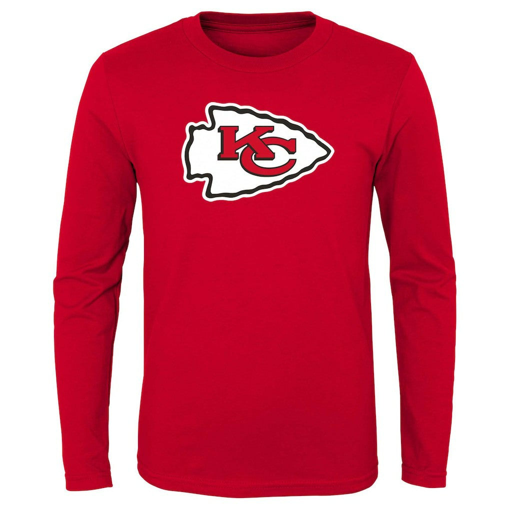Preschool Primary Logo Long Sleeve T-Shirt - Kansas City Chiefs