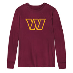 Preschool Primary Logo Long Sleeve T-Shirt - Washington Commanders