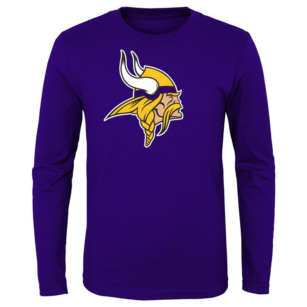 Preschool Primary Logo Long Sleeve T-Shirt - Minnesota Vikings